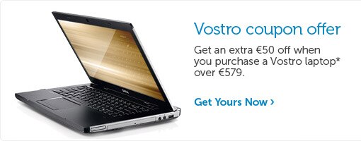 Extra savings on Vostro laptops Extra savings on Vostro laptops